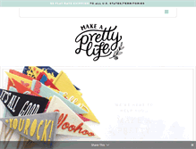 Tablet Screenshot of makeaprettylife.com